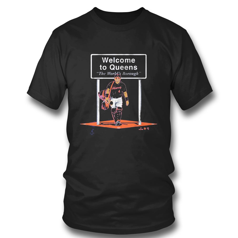 New York Mets Francisco Alvarez Welcome To Queens T-shirt