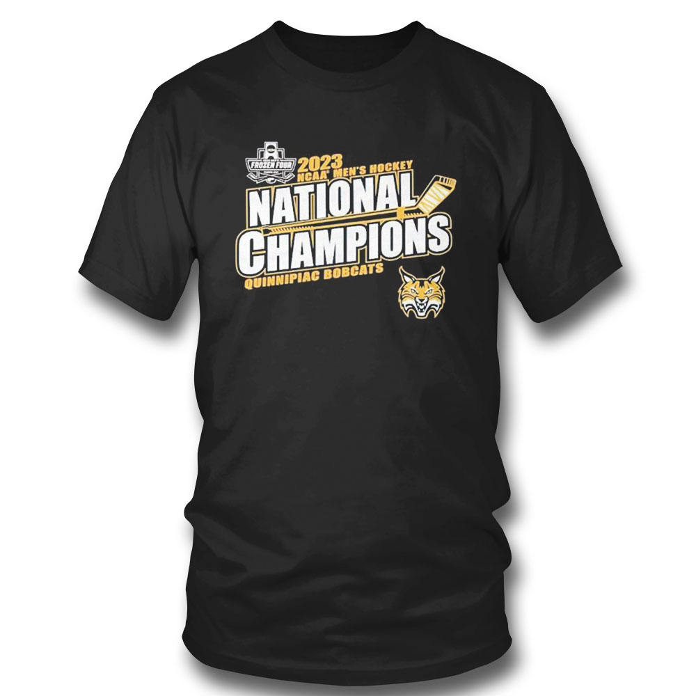 Quinnipiac University Mens Hockey 2023 National Champions Shirt T-shirt T-shirt