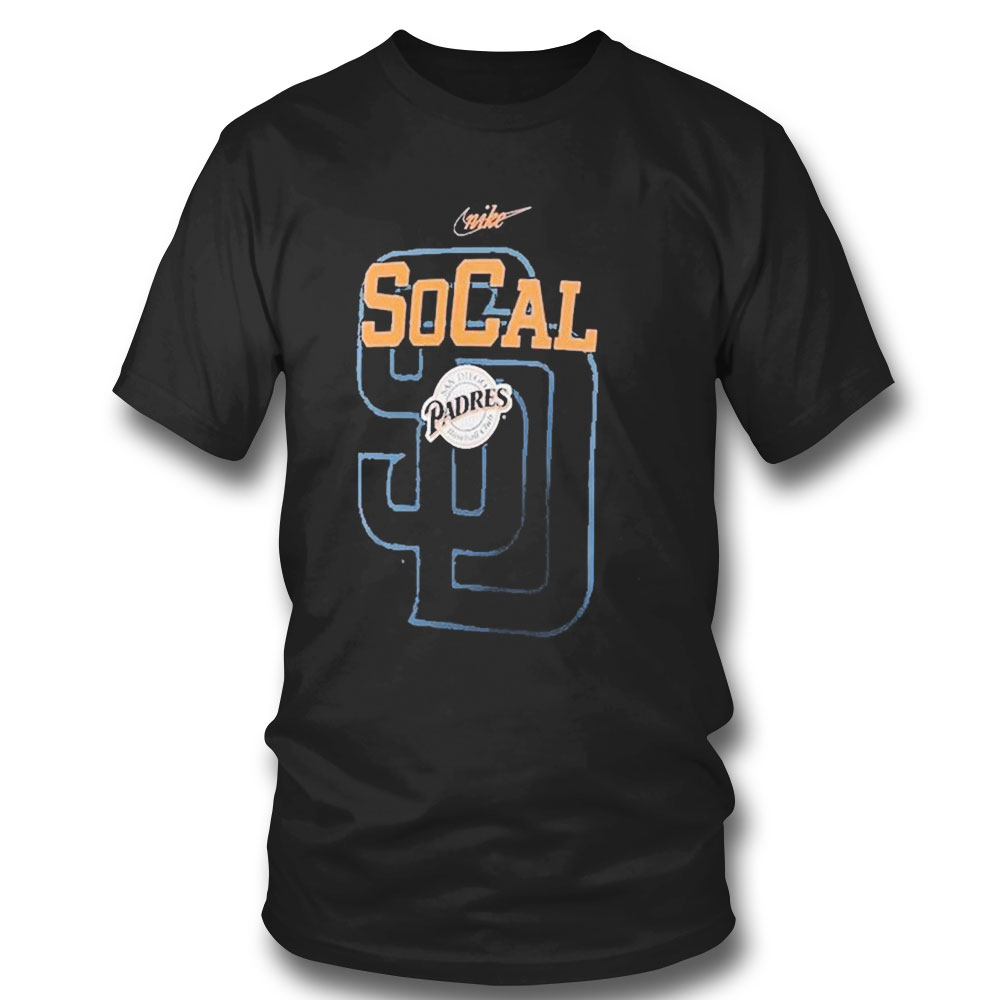 San Diego Padres Nike Rewind Socal T-shirt