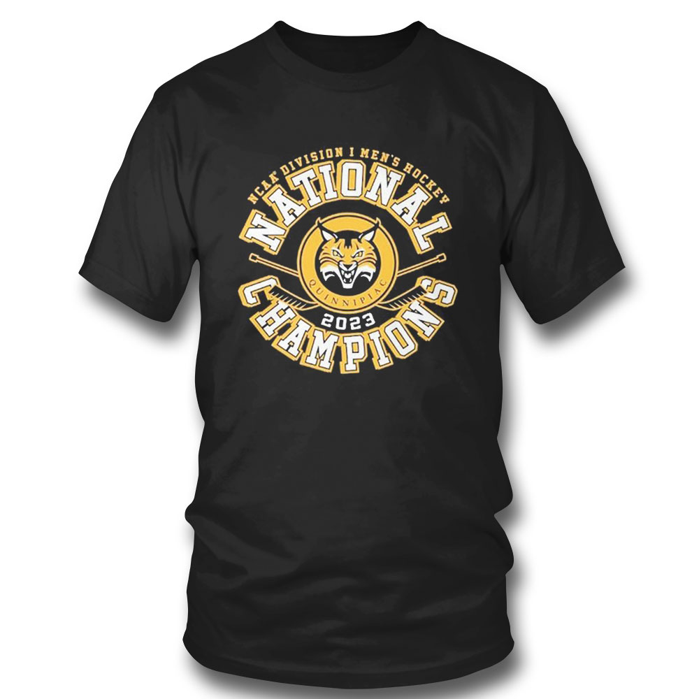 The Quinnipiac Ncaa Division I Mens Hockey 2023 National Champions T-shirt