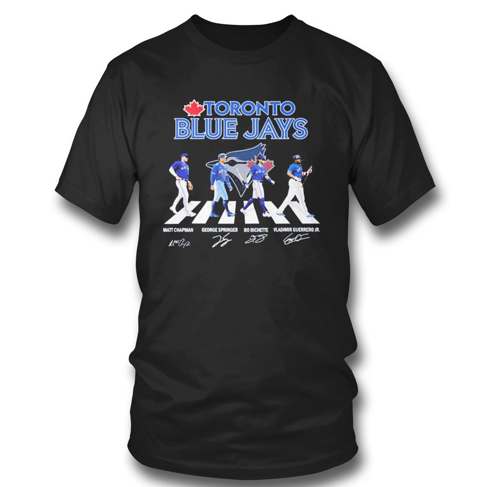 Toronto Blue Jays Team Abbey Road 2023 Signatures Shirt - Shibtee Clothing