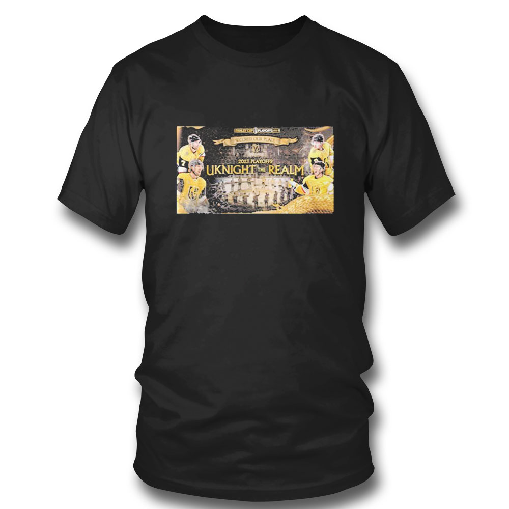 Vegas Golden Knights 2023 Stanley Cup Playoffs Uknight The Realm T-shirt