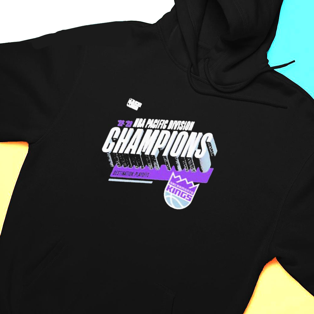 Sacramento Kings 2023 Nba Pacific Division Champions Hoodie