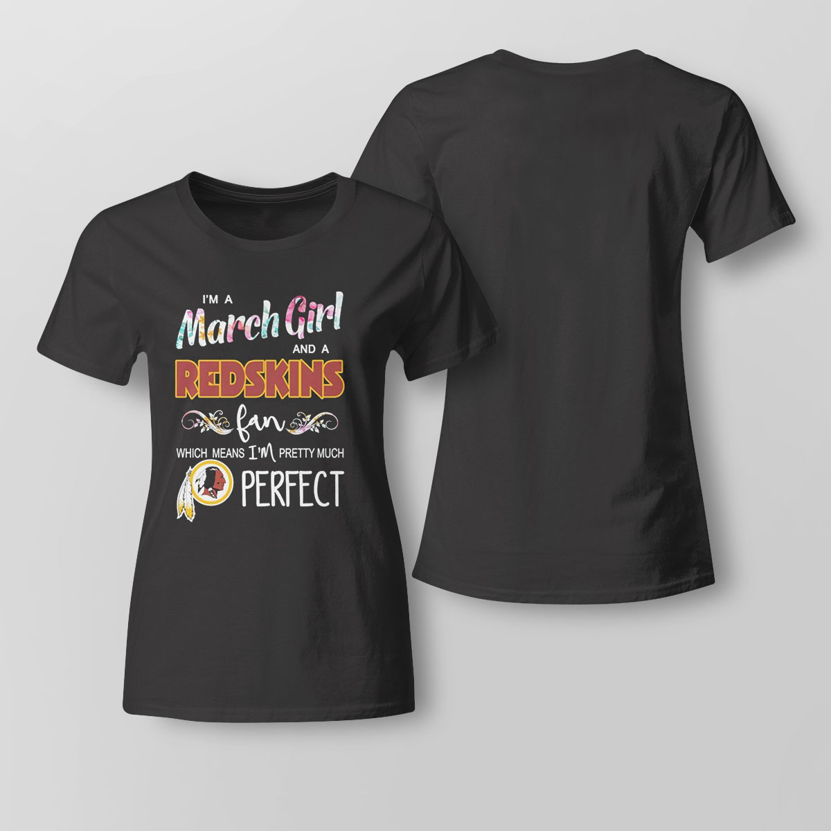 Redskins ladies hot sale shirts