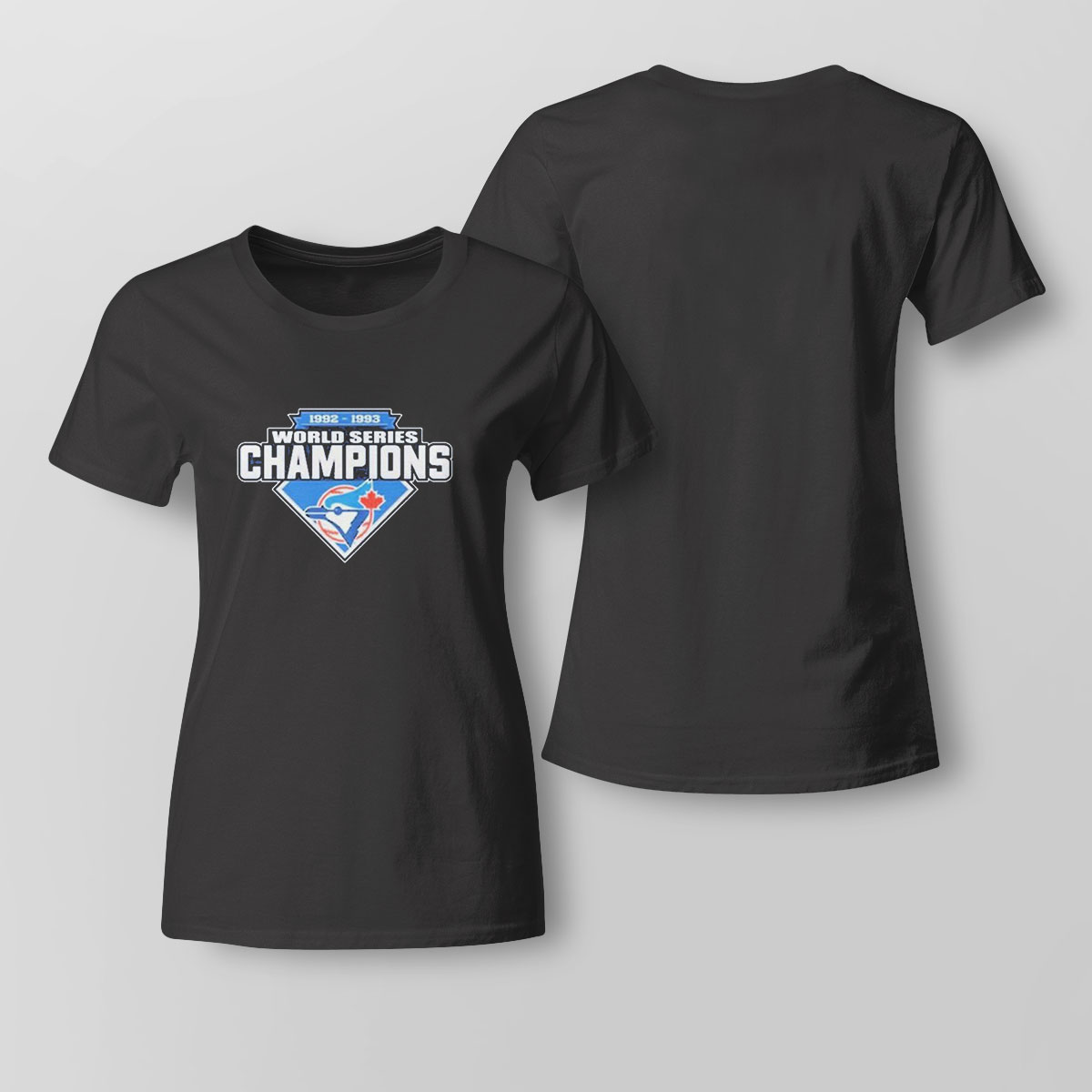 Official 1992 toronto blue jays world series champions T-shirt