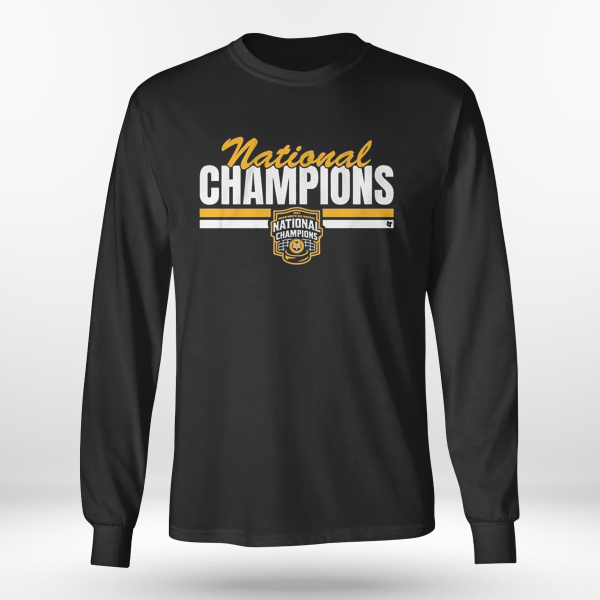 2023 Mens National Champions Quinnipiac Bobcats Hockey Frozen Four Tampa Bay T-shirt