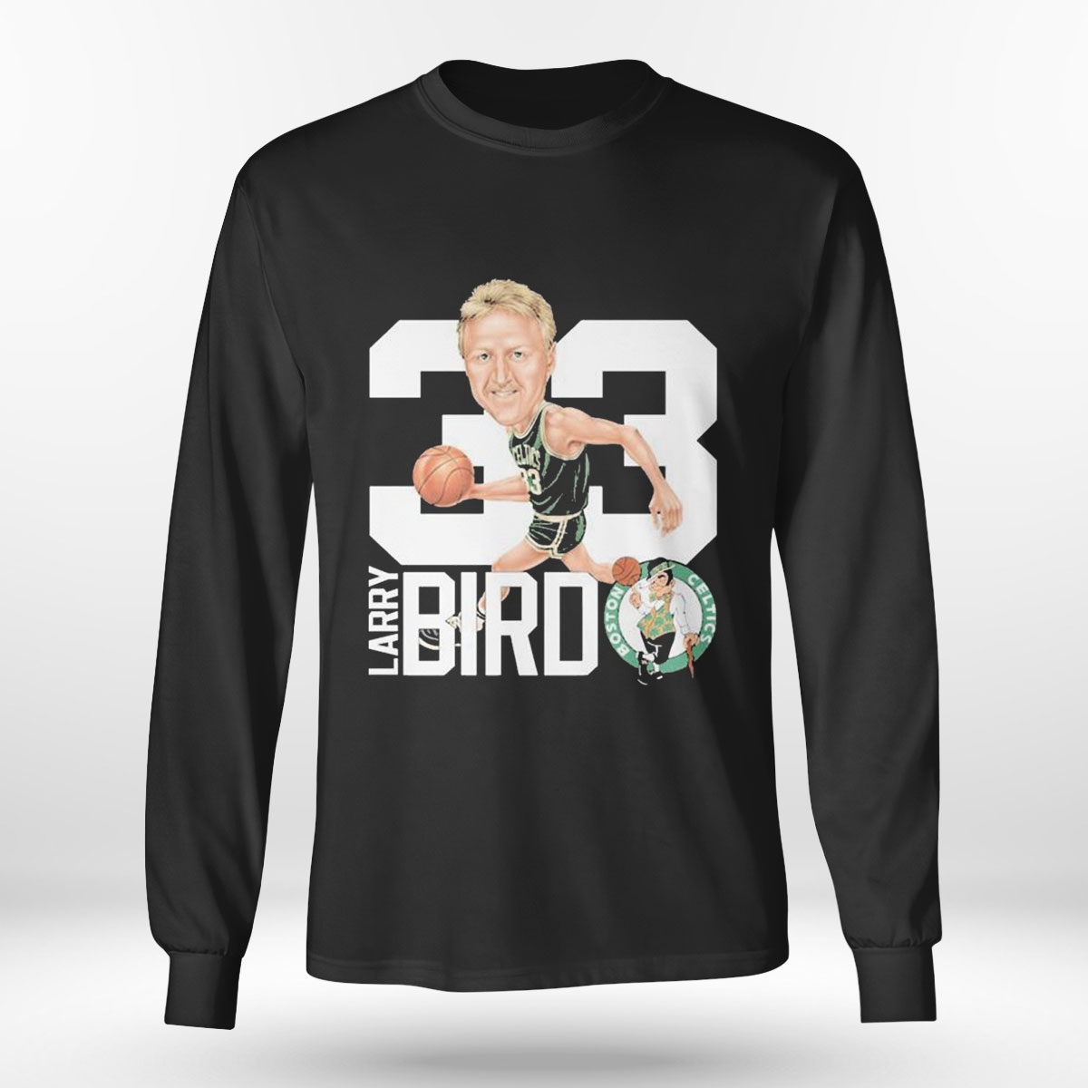 33 Larry Bird Character Boston Celtics T-shirt