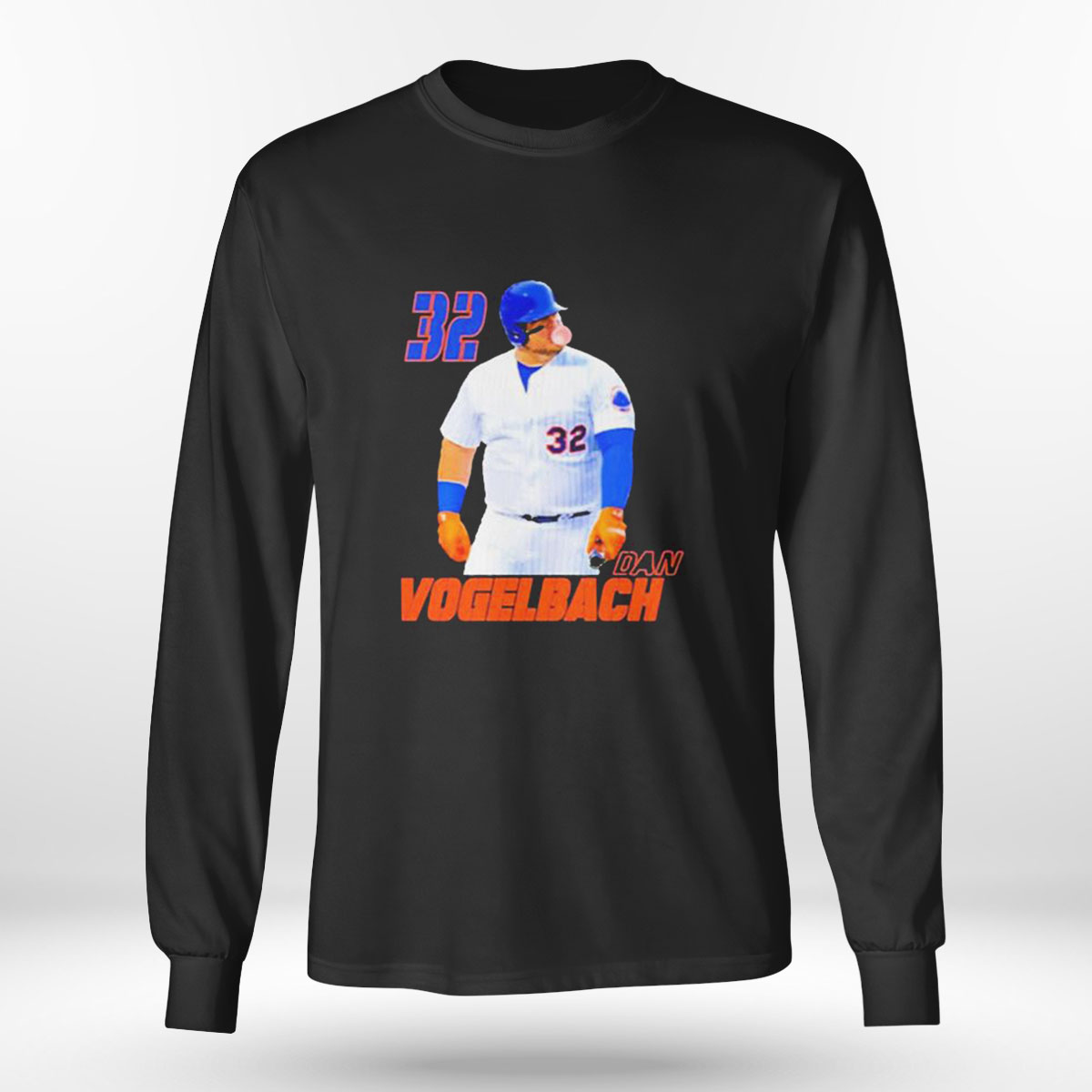 Daniel Vogelbach 32 New York Mets Blowing Gum T-shirt