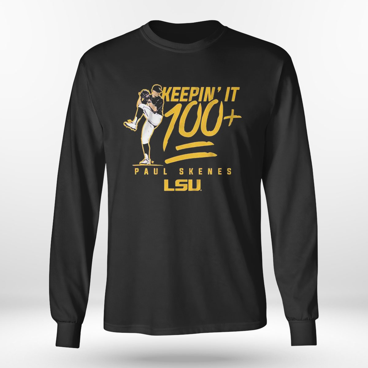 Lsu Baseball See Ball Hit Ball Hurt Ball T-shirt