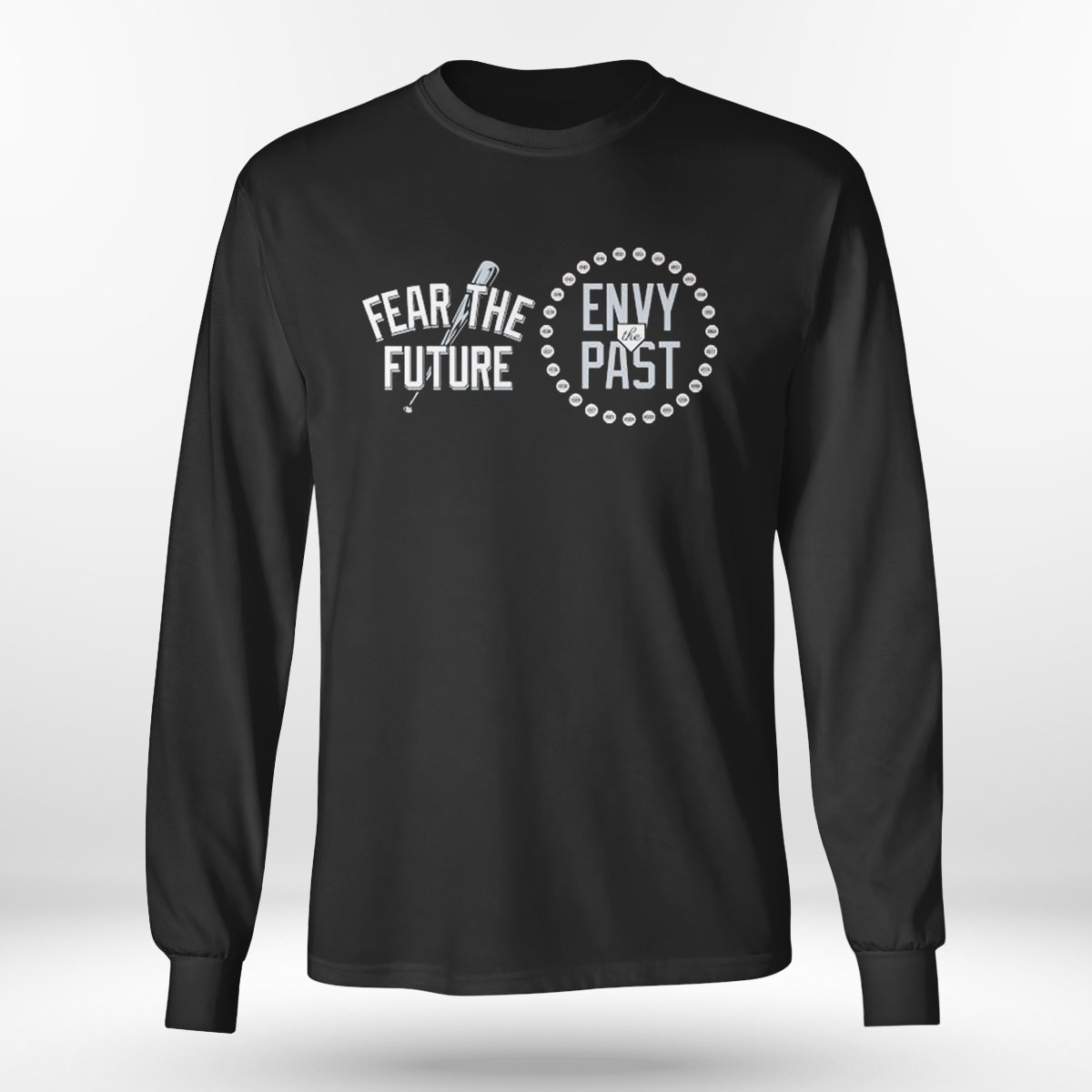 New York Baseball Fear The Future Envy The Past Shirt T-shirt T-shirt