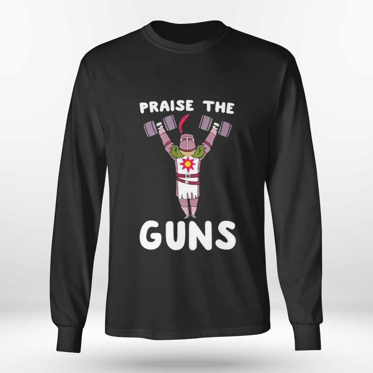 Praise The Guns Gym T-shirt