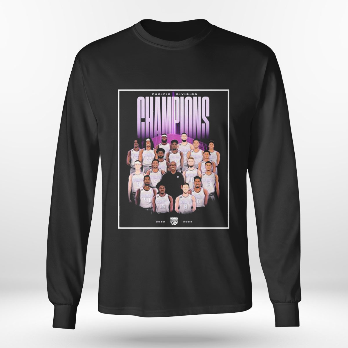 Sacramento Kings Pacific Division Champions 2022 2023 T-shirt