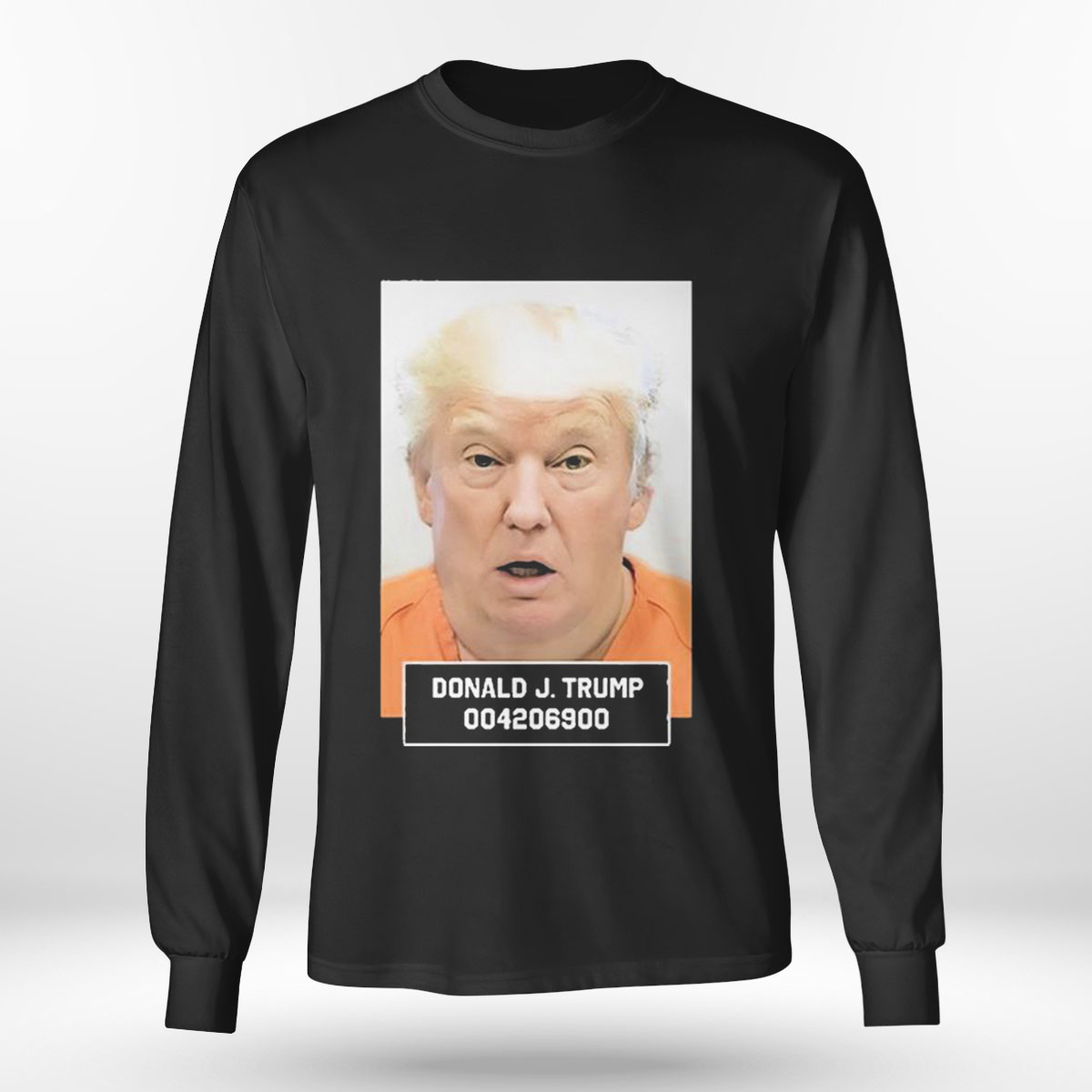 Trashcan Paul Donald J Trump 004206900 Mugshot T-shirt