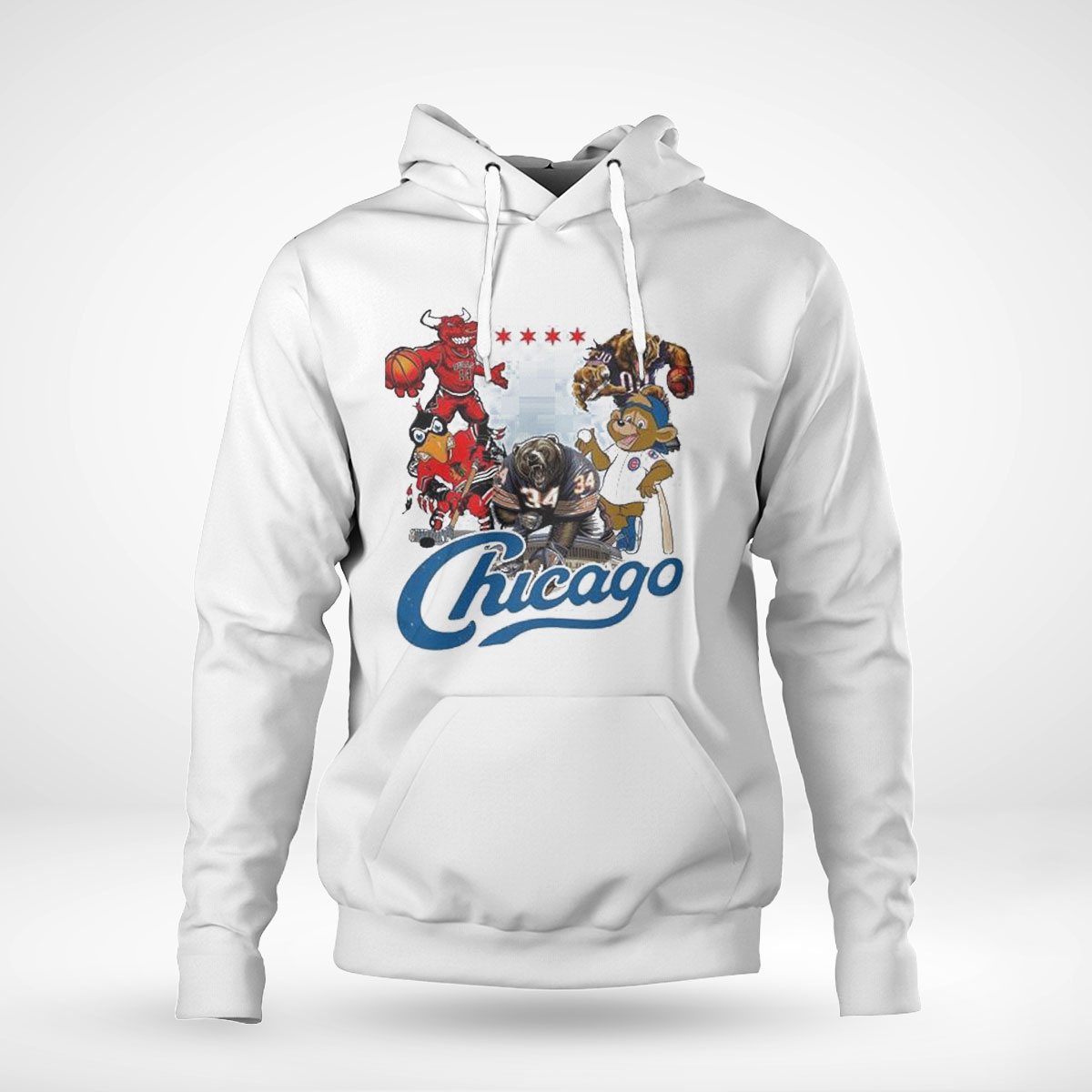 Chicago Sport Teams Mascots T-shirt