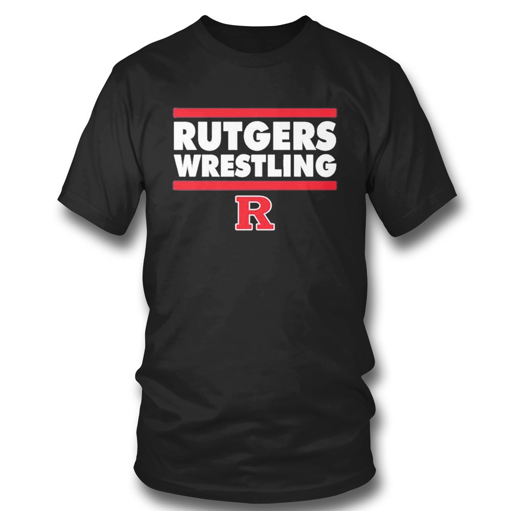 Jerry Wearing Rutgers Wrestling T-shirt