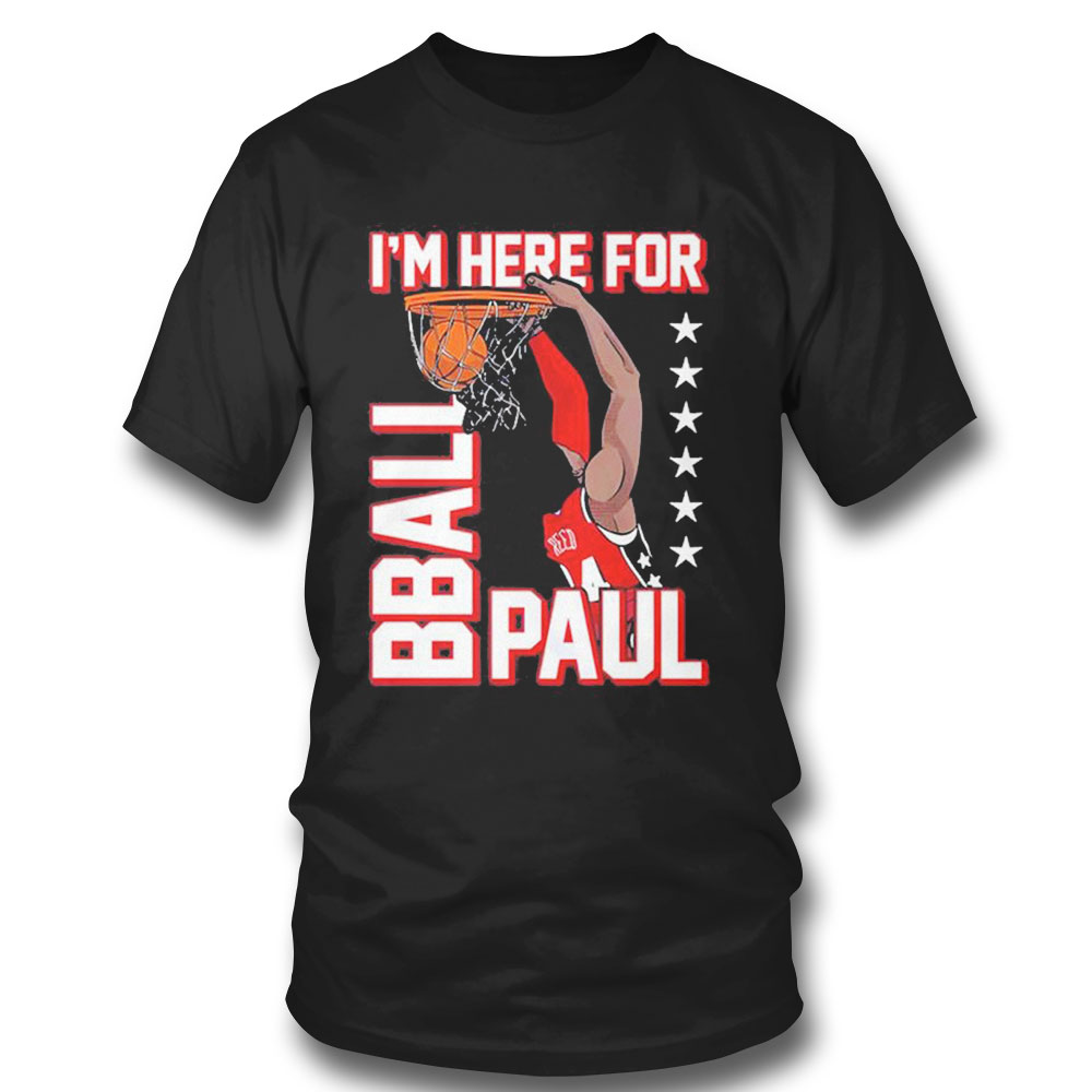 Paul Reed 76ers Im Here For Bball Paul T-shirt