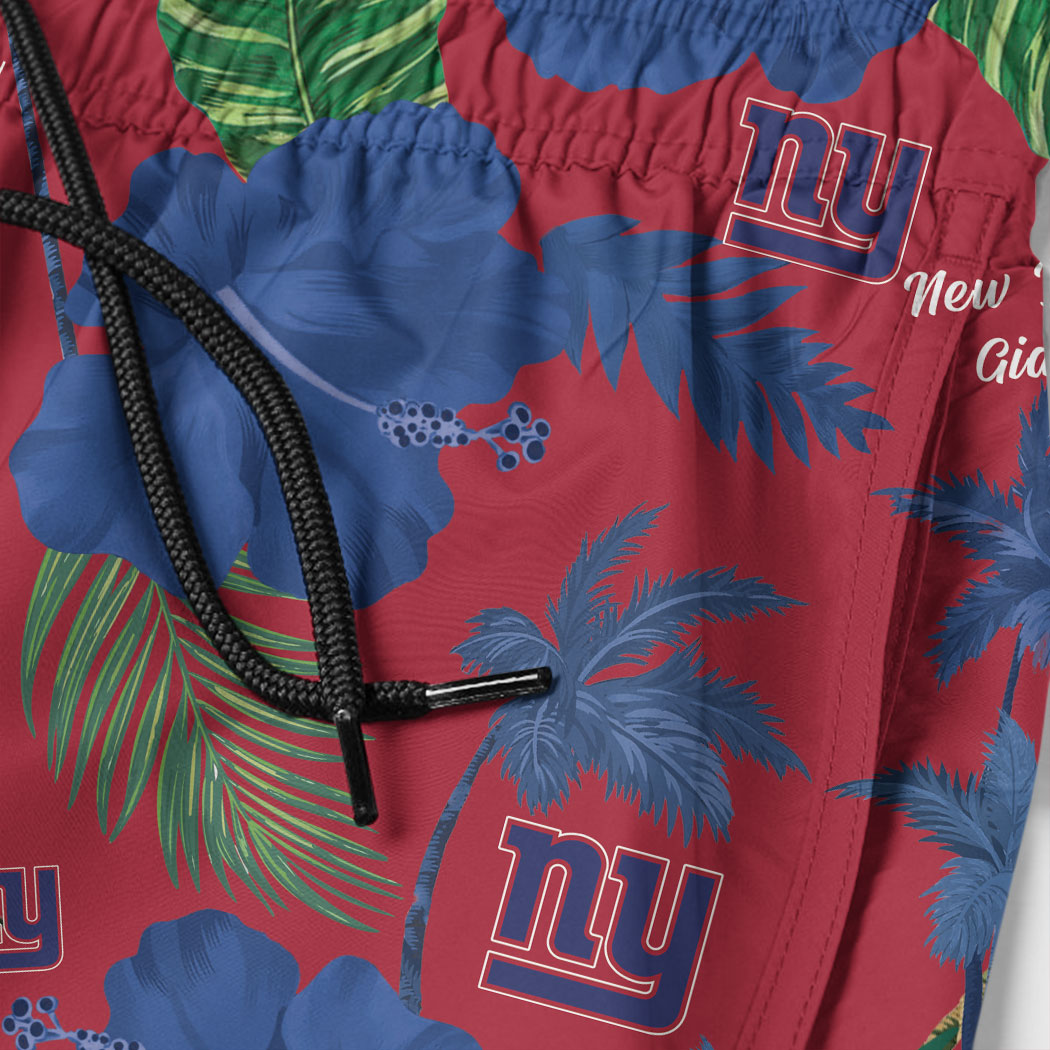 New York Giants Mens Hawaiian Shirts Short Sleeve Shirts Button Down Beach  Shirt