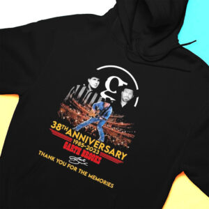 Hoodie Garth Brooks 38th Anniversary 1985 2023 Thank You For The Memories Signatures T Shirt 2