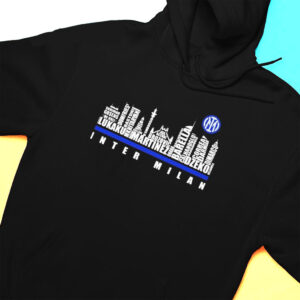 Hoodie Inter Milan Skyline 2023 Players T Shirt 2