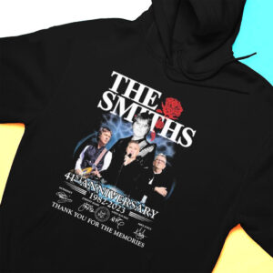 The Smiths 41st Anniversary 1982 2023 Thank You For The Memories Signatures T-Shirt