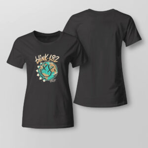 Blink 182 Smiley World Tour 2023 2024 T-Shirt