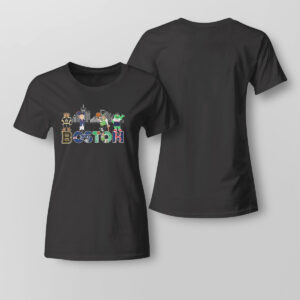 Boston Skyline Sports Teams Mascots T-Shirt
