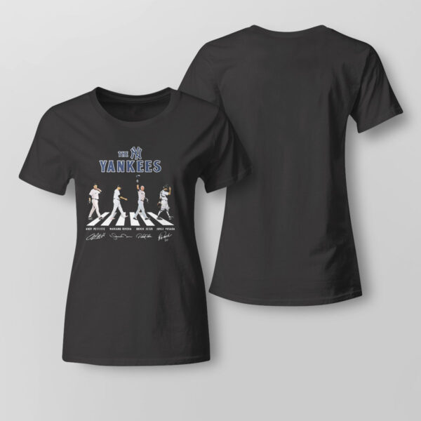 The Yankees Baseball Team Abbey Road 2023 Signatures T-Shirt