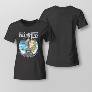 Lady Tee Tour 2023 Blink 182 New York City May 19 T Shirt 2