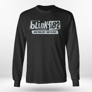 Longsleeve Blink 182 New York City May 19 2023 T Shirt 3