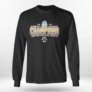 Longsleeve Boston College 2023 Womens Lacrosse Acc Champions T Shirt 2