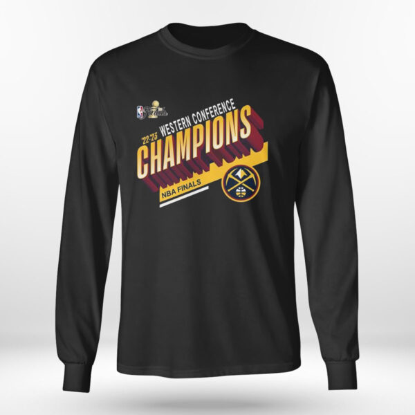 Denver Nuggets 22 23 Western Conference Champions Nba Finals T-Shirt