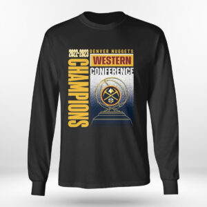 Longsleeve Denver Nuggets Western Conference Champions 2023 Vintage T Shirt 2