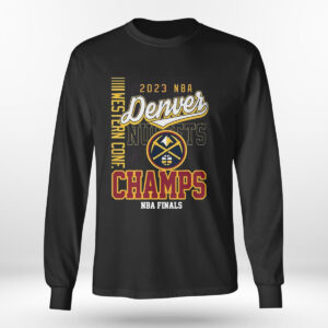 Longsleeve Nba Finals Western Conference Champions 2023 Denver Nuggets Basketball T Shirt 2