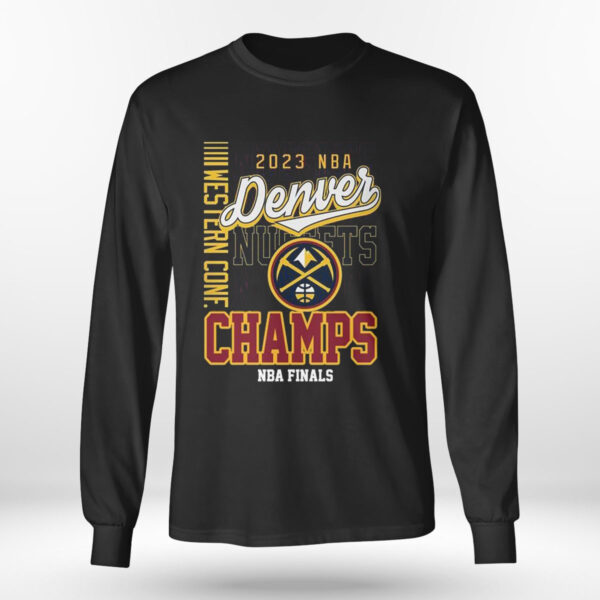 Nba Finals Western Conference Champions 2023 Denver Nuggets Basketball T-Shirt