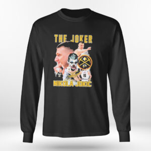 Longsleeve The Joker Nikola Jokic Denver Nuggets 2023 Signature T Shirt 2