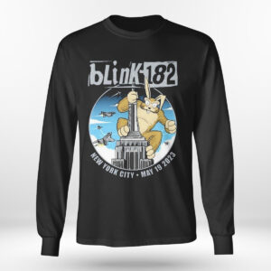 Longsleeve Tour 2023 Blink 182 New York City May 19 T Shirt 2