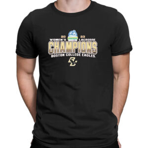 Shirt black Boston College 2023 Womens Lacrosse Acc Champions T Shirt 2