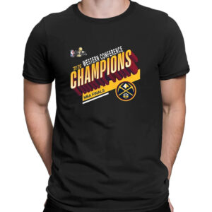 Shirt black Denver Nuggets 22 23 Western Conference Champions Nba Finals T Shirt 2