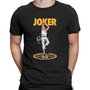 Shirt black Joker Nikola Jokic Denver Nuggets Signature T Shirt 2