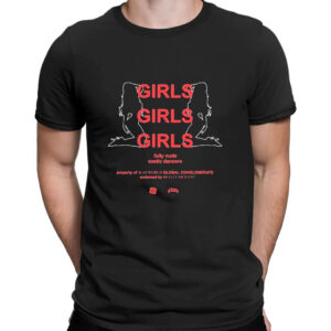 Shirt black Rr Kankan Girls Girls Girls Fully Nude Exotic Dancers T Shirt 2