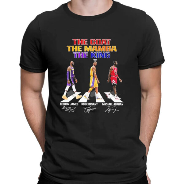 The Goat The Mamba The King Nba Best Players 2023 T-Shirt