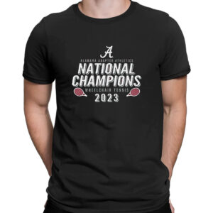 Shirt black University Of Alabama 2023 Adapted Athletics Wheelchair Tennis National Champions T Shirt 2