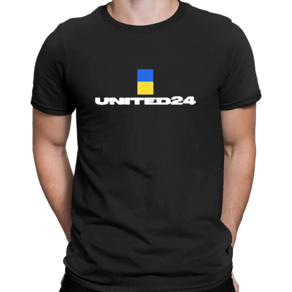 Zelensky Ukraine United 24 T-Shirt