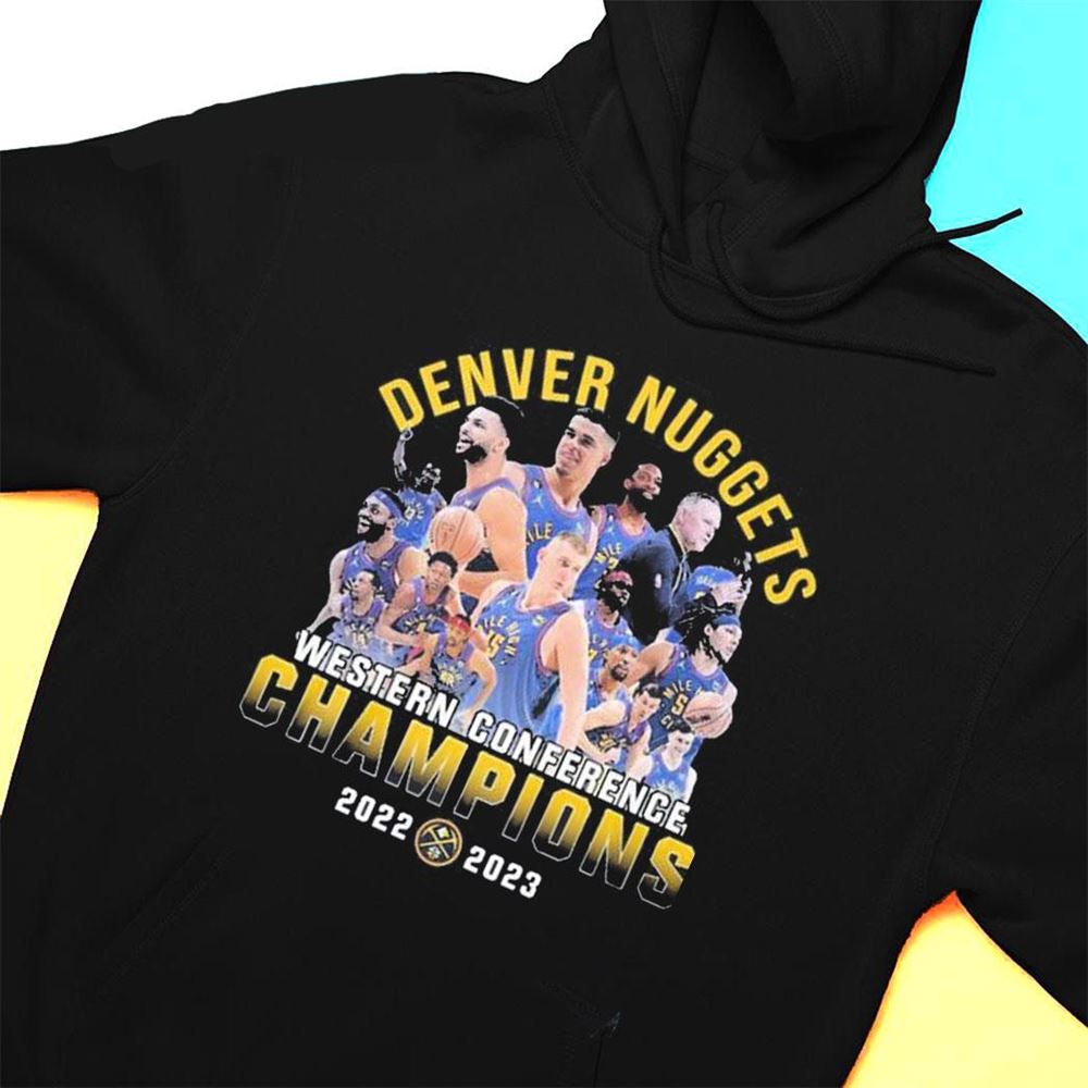 Denver Nuggets Teams Western Conference Champions 2023 T-shirt