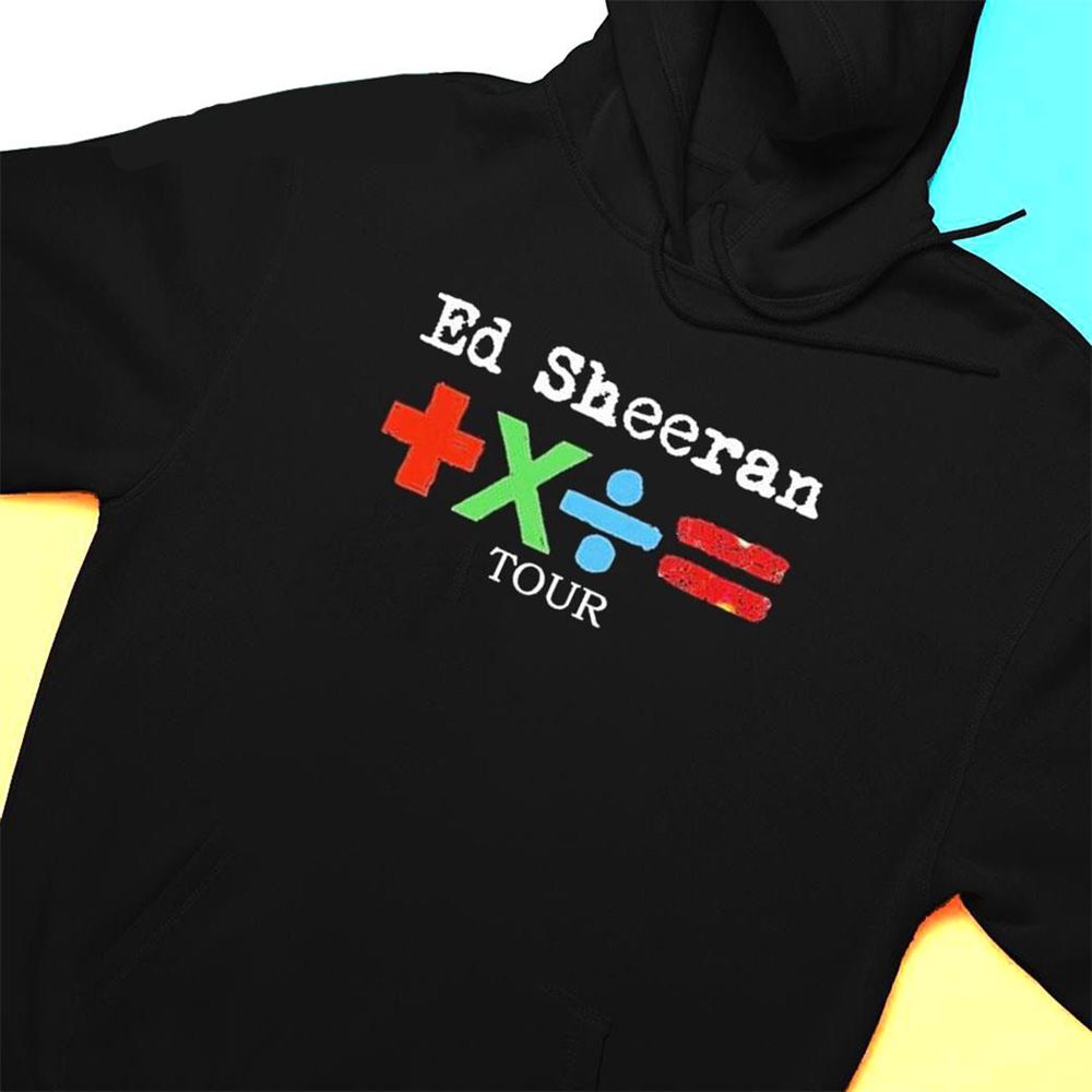 Ed Sheeran Mathematics Tour 2023 T-shirt