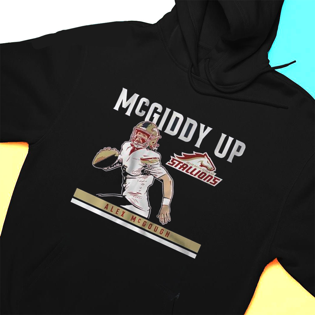 Mcgough Mcgiddy Up Birmingham Stallions Alex T-shirt