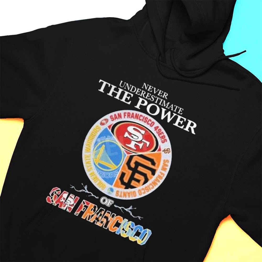 Never Underestimate The Power Of San Francisco Sports Teams T-shirt