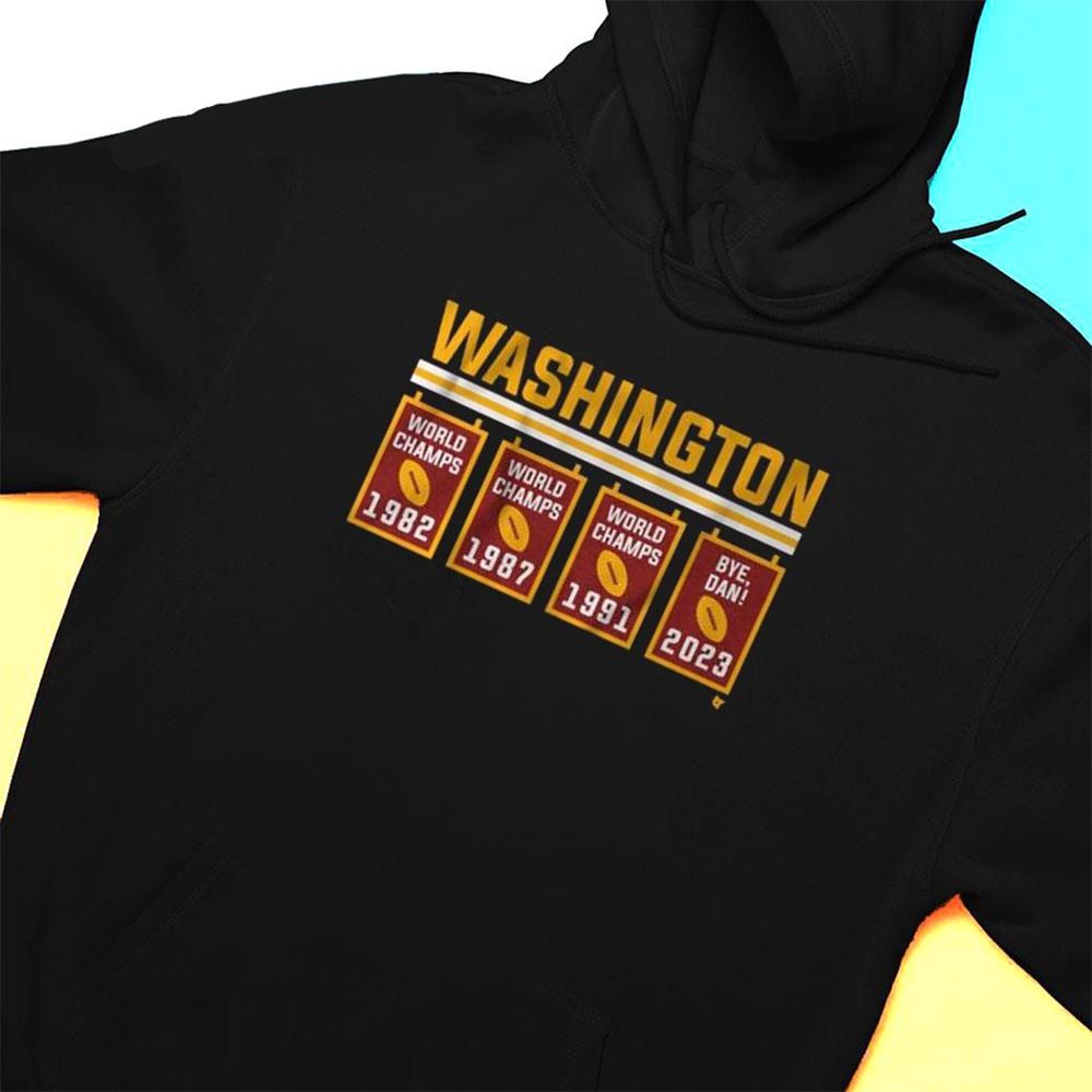 Washington Bye Dan Banners T-shirt