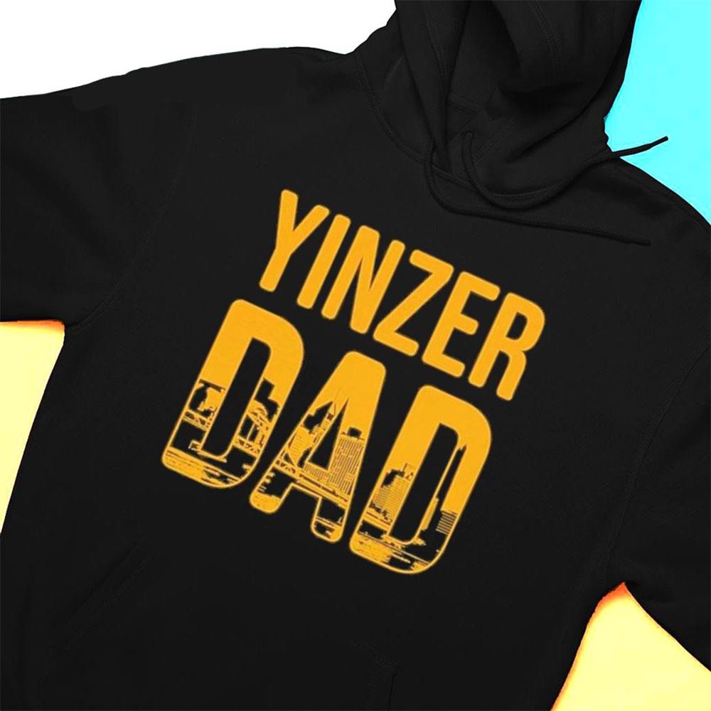 Yinzer Dad Pittsburgh Skyline T-shirt