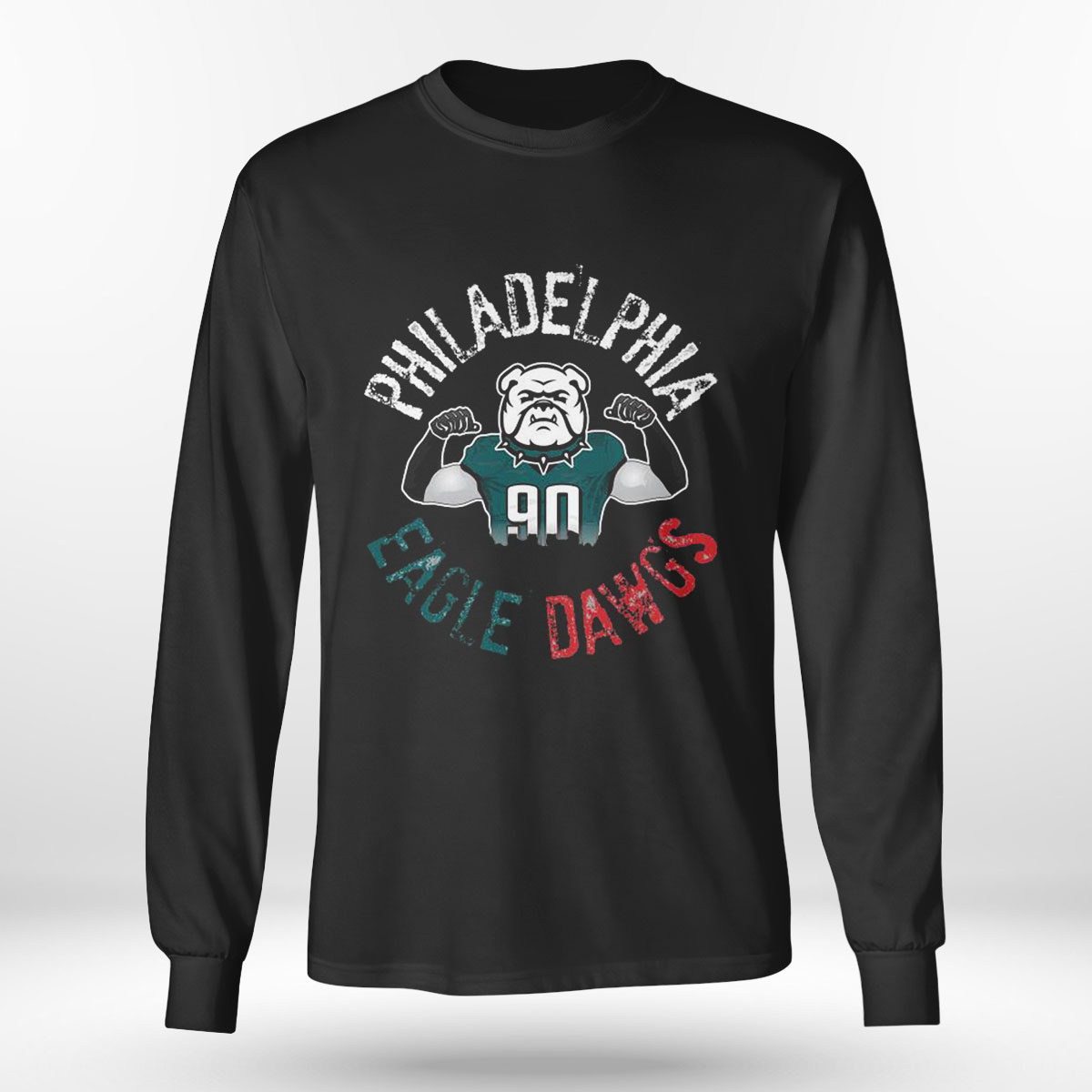 Eagle Dawgs T-shirt For Philadelphia Football Fans - Shibtee Clothing